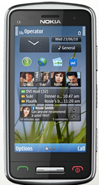 Nokia C6-01 Cеребряный