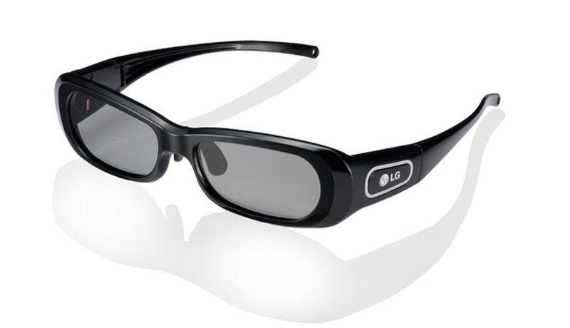 LG AG-S250 Black stereoscopic 3D glasses