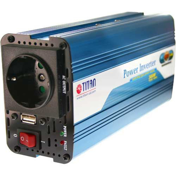 Titan HW-300V6 300W Blue power adapter/inverter
