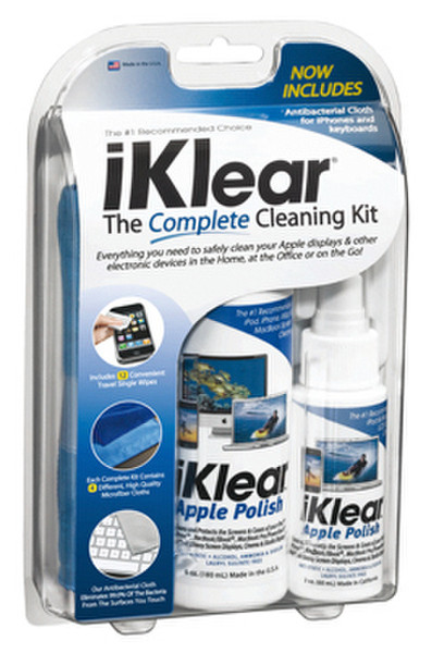 Cable Technologies iK-26K Screens/Plastics Equipment cleansing wet/dry cloths & liquid