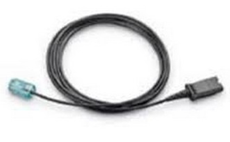 Plantronics 65582-01 Black telephony cable