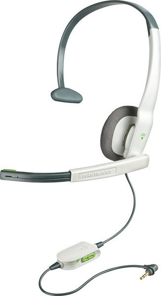 Plantronics GameCom X10 Monaural Head-band White headset