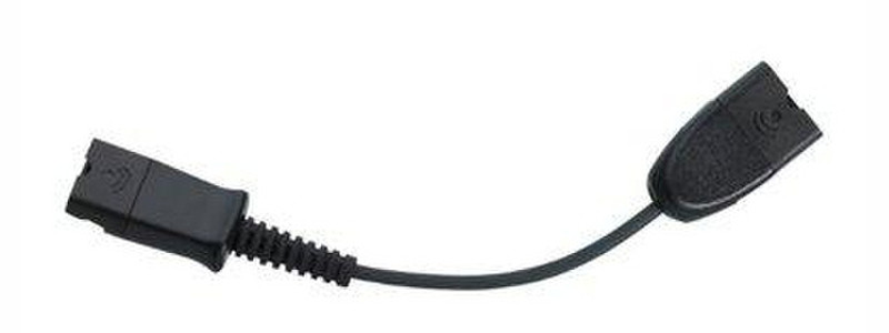 Plantronics 38733-01 6-pin 4-pin Black cable interface/gender adapter