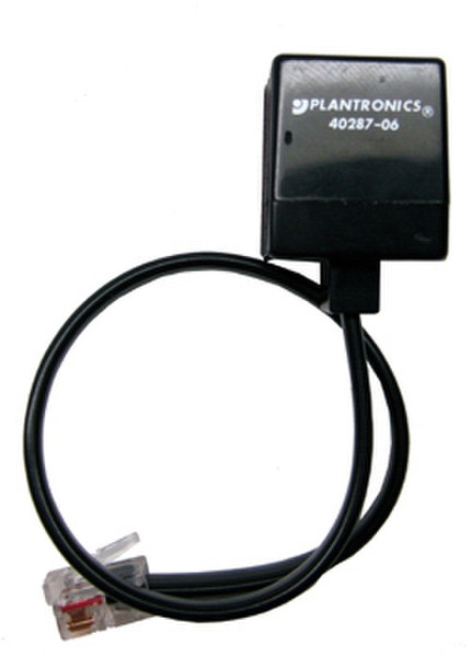Plantronics 40287-05 Black telephony cable