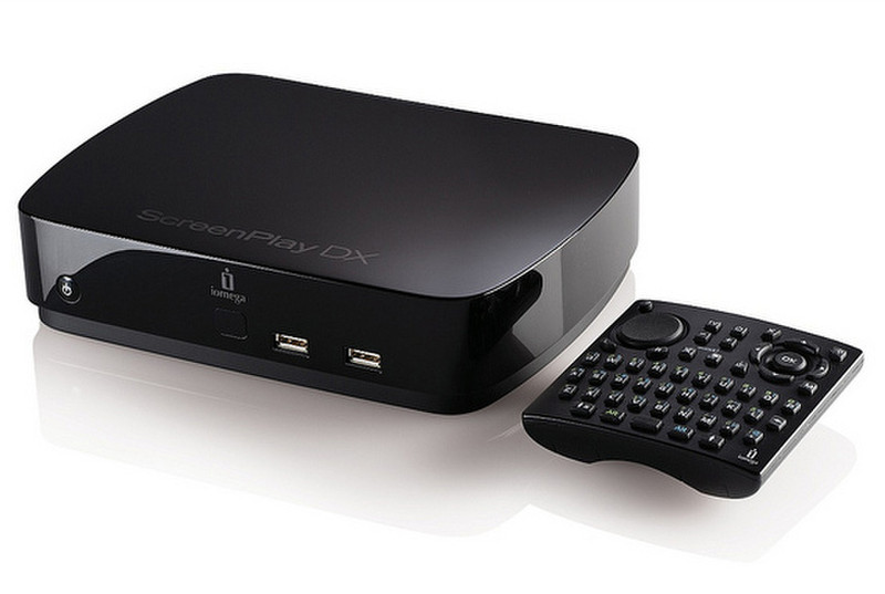 Iomega ScreenPlay DX HD Media Player Wi-Fi Black digital media player