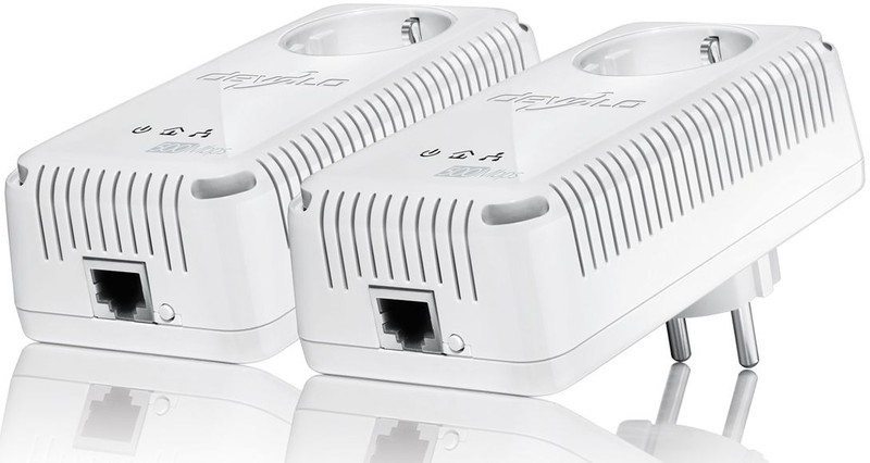 Devolo dLAN 500 AVplus - Starter Kit 500Mbit/s Ethernet LAN White 2pc(s) PowerLine network adapter