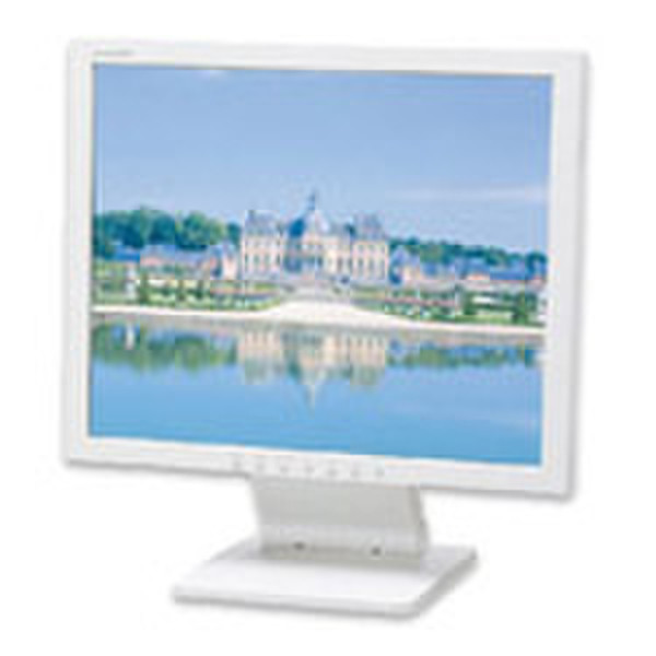 Sharp 19 inch LCD Monitor 19Zoll Weiß Computerbildschirm