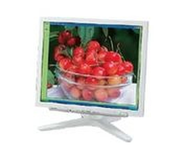 Sharp LL172GW (White) 17 inch LCD Monitor 17Zoll Weiß Computerbildschirm