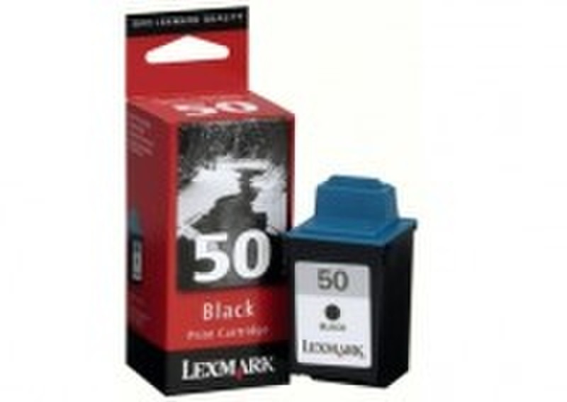 Lexmark No.50 Black Print Cartridge BLISTER струйный картридж