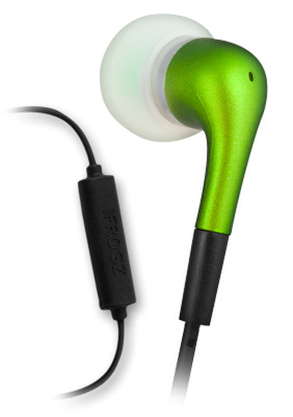 ifrogz Luxe EarBuds 2x 3.5 mm Стереофонический Вкладыши Зеленый гарнитура