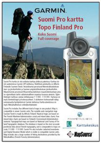 Garmin TOPO Finland (entire country)