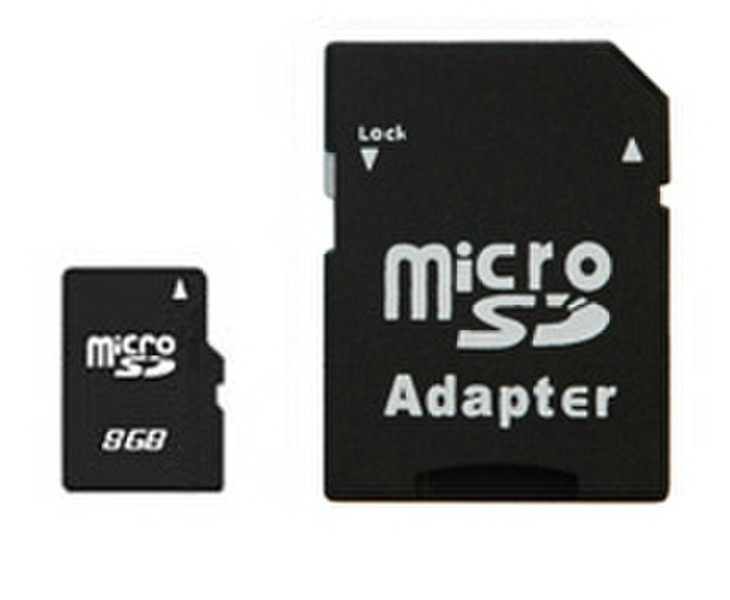 Super Talent Technology MicroSD Card 8GB 8GB MicroSD Speicherkarte