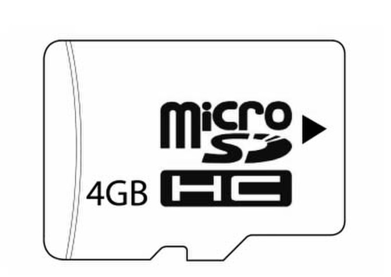 HP 4GB Micro SDHC Flash Media Kit 4ГБ MicroSDHC Class 6 карта памяти