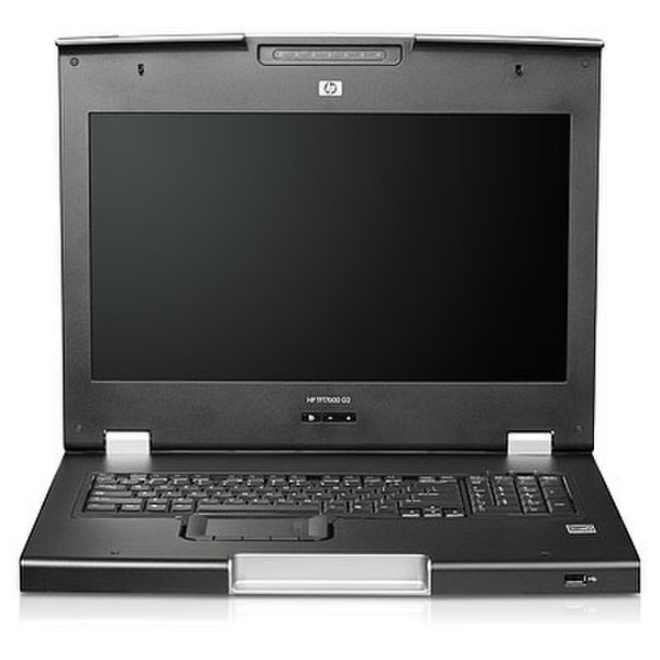 HP TFT7600 G2 KVM Console Rackmount Keyboard SE/FI Monitor 17.3