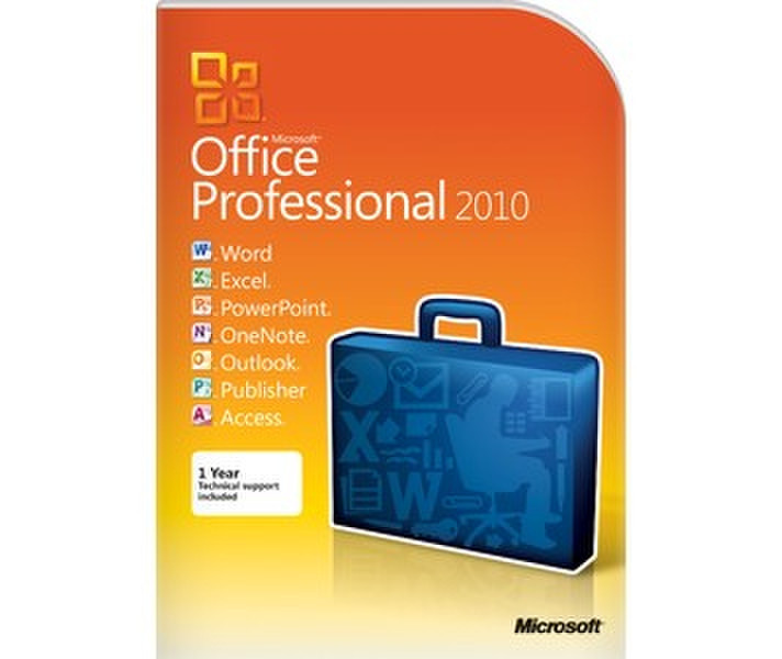 HP Microsoft Office Professional 2010, PSG, FRE