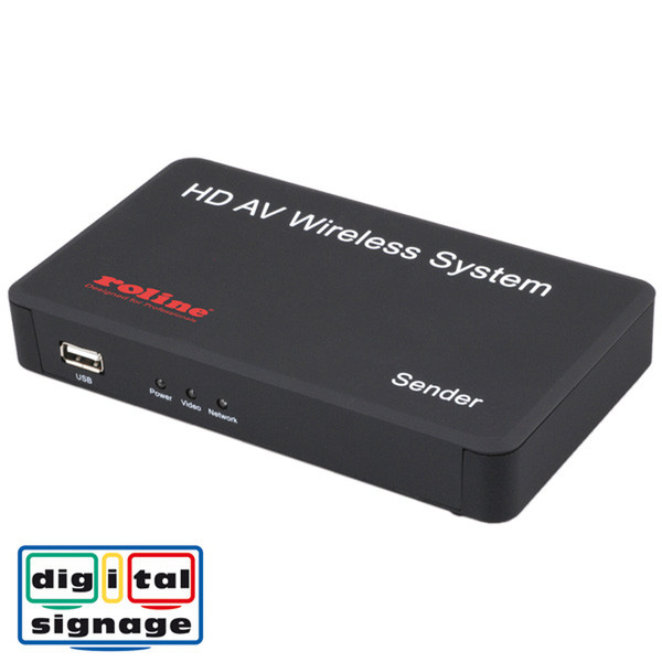 ROLINE Wireless HDMI A/V System 30m Videosplitter