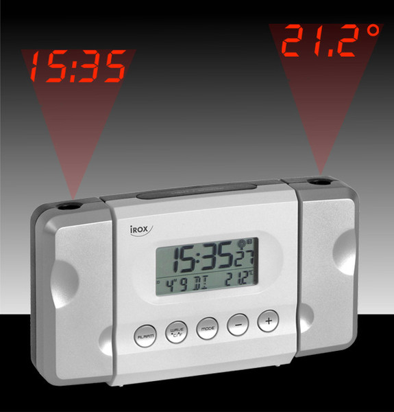 Irox HB161P Grey alarm clock