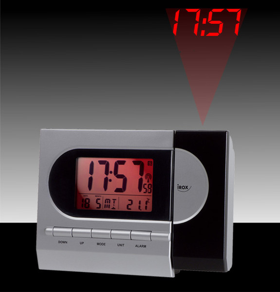 Irox MAGMA Black,Silver alarm clock