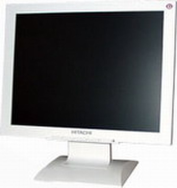 Hitachi 15'' ivory TFT monitor 15Zoll Elfenbein Computerbildschirm