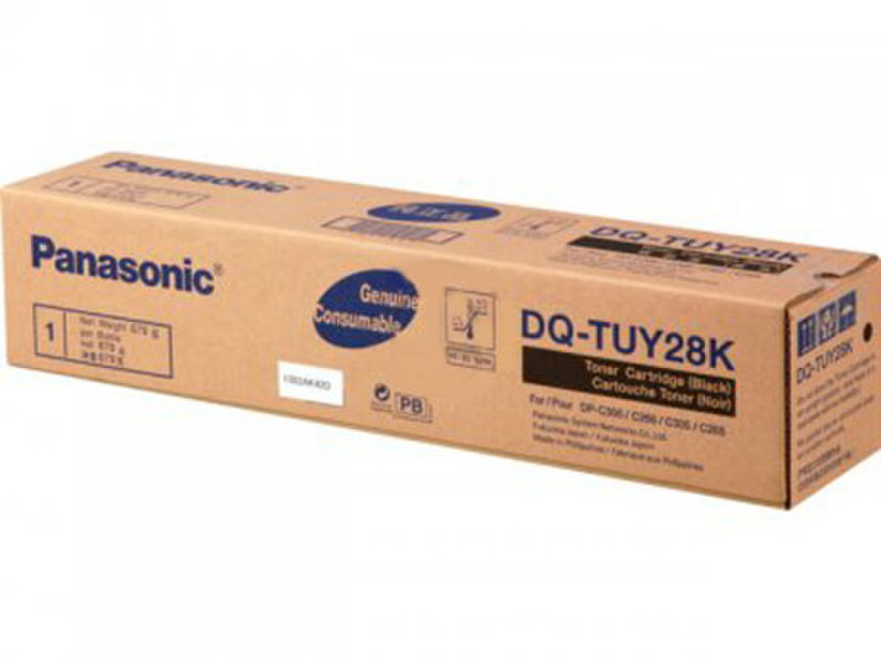 Panasonic DQ-TUY28K Toner 28000pages Black laser toner & cartridge