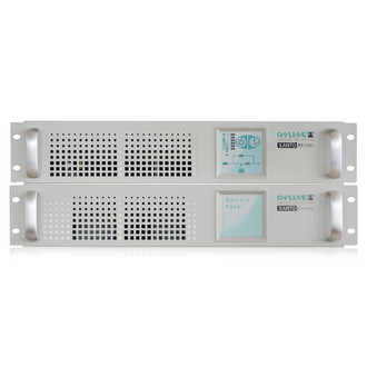 ONLINE USV-Systeme Xanto S 3000 R Kit 3000ВА 4розетка(и) Rackmount Cеребряный источник бесперебойного питания