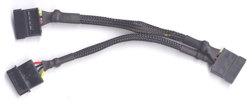 Recom RC-GC-4-2XSAT 0.3m Black SATA cable
