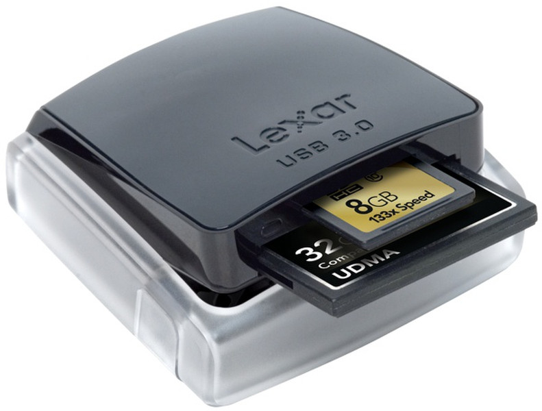 Lexar Professional USB 3.0 USB 3.0 Черный устройство для чтения карт флэш-памяти