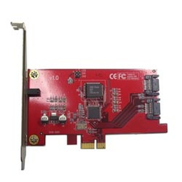 MRi PCI-E 2 Port SATA2 RAID Card интерфейсная карта/адаптер