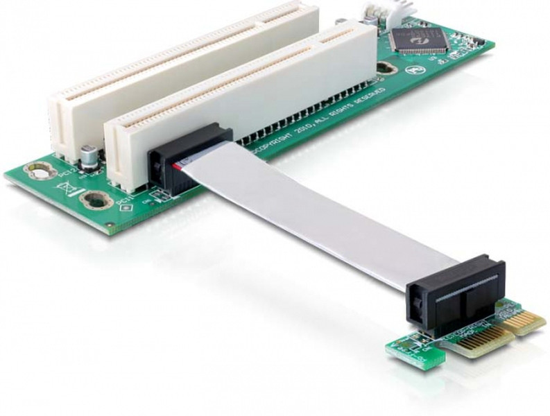 DeLOCK PCI Express x1 > 2x PCI 32Bit 5 V Internal PCI interface cards/adapter