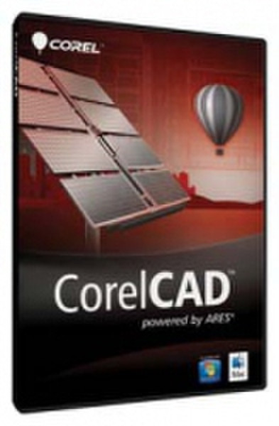 Corel CorelCAD, Win/Mac, DVD, ML