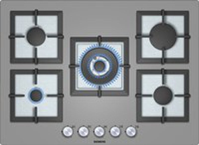 Siemens EP718QB21E built-in Gas Titanium hob