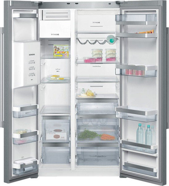 Siemens KA62DS91 freestanding 528L A+ Stainless steel side-by-side refrigerator
