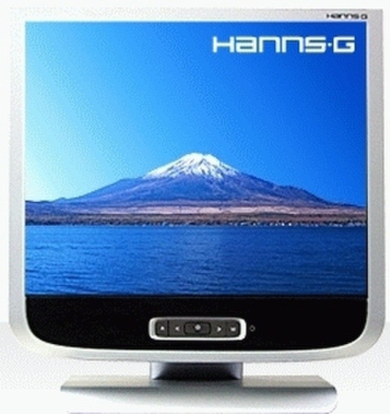 Hannspree Hanns.G 19'' LCD monitor 19Zoll Silber Computerbildschirm