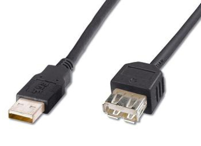 TDCZ KUPAA05BK 0.5м USB A USB B Черный кабель USB