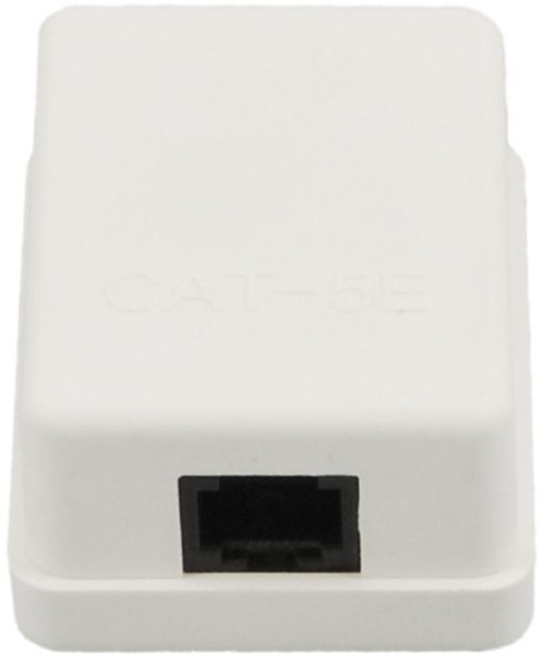 TDCZ WO-111 BASIC-1P Белый розеточная коробка