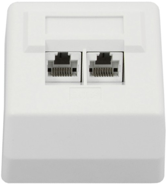 TDCZ WO-312 COMPACT Белый розеточная коробка