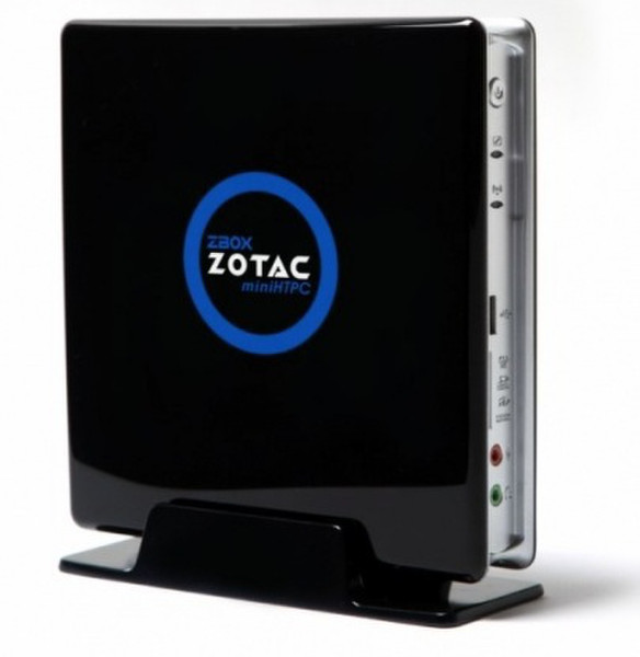 Zotac ZBOX 1.8GHz D525 SFF Schwarz, Silber Mini-PC