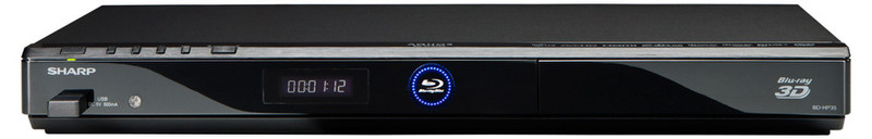Sharp BD-HP35S Blu-Ray player 3D Black