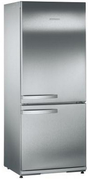 Severin KS 9866 freestanding 173L 54L Stainless steel fridge-freezer