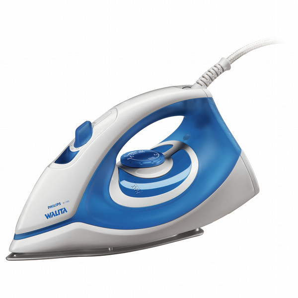 Philips RI1703 Dry & Steam iron Aluminium soleplate 1400Вт Синий, Белый