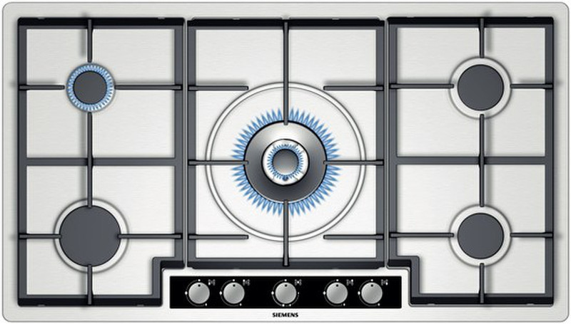 Siemens EC945RB91E Встроенный Газ Нержавеющая сталь плита