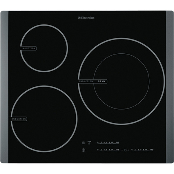 Electrolux EHD60127P built-in Electric induction Black hob