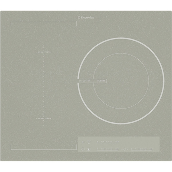 Electrolux EHD60137IS Eingebaut Elektrische Induktion Silber Kochfeld