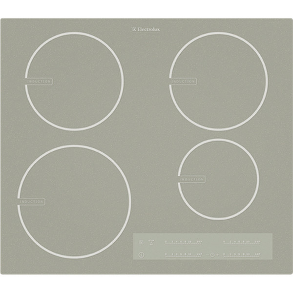 Electrolux EHD60151IS Eingebaut Elektrische Induktion Silber Kochfeld