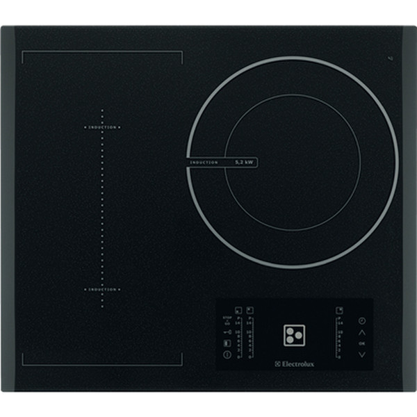 Electrolux EHD60300PG Встроенный Индукционная Cеребряный плита