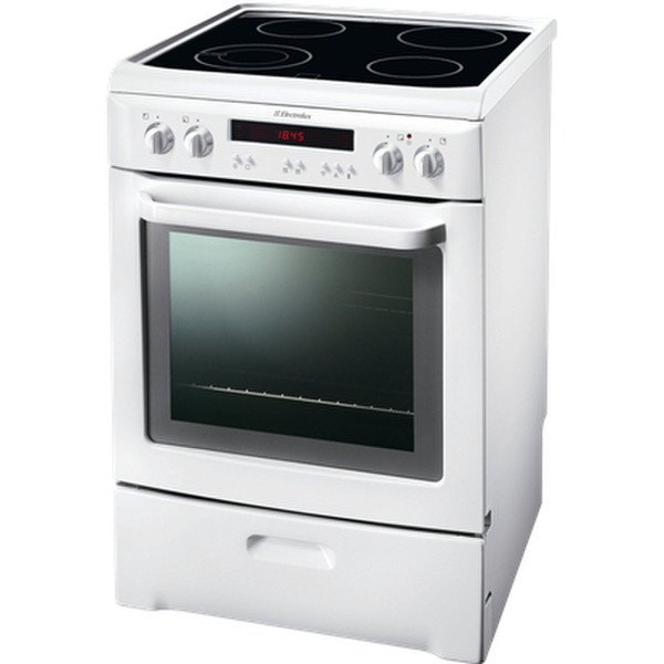 Electrolux EKC607702W Freestanding A White cooker