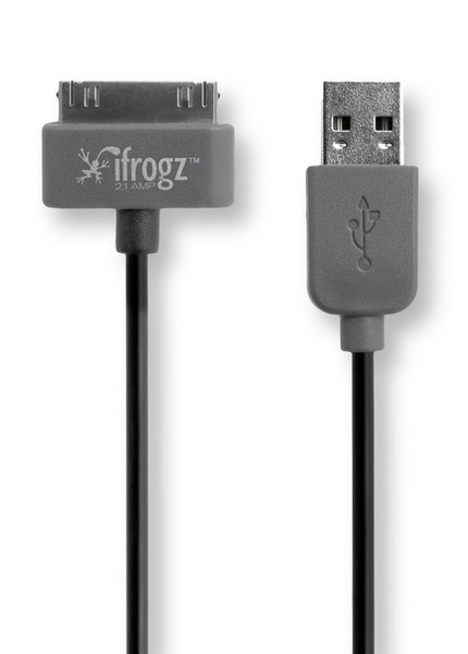 ifrogz UniqueSync USB 30p Черный дата-кабель мобильных телефонов