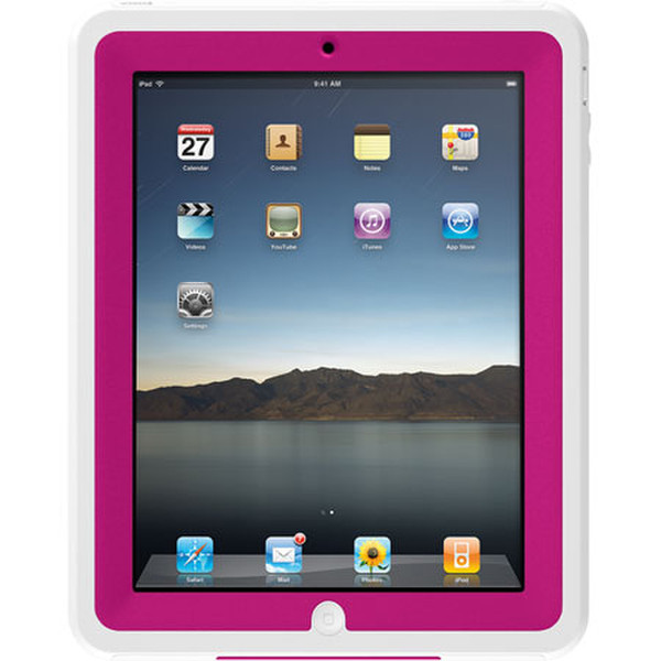 Otterbox Defender iPad Pink,White