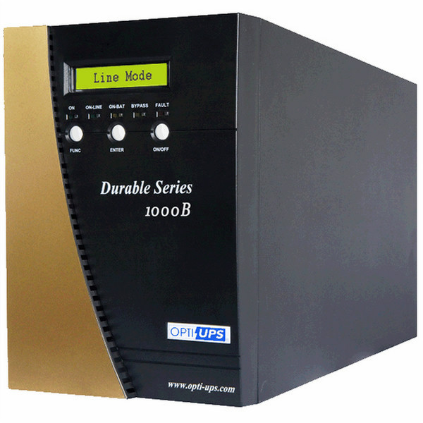 OPTI DS1000B 1000VA 4AC outlet(s) Tower Black uninterruptible power supply (UPS)