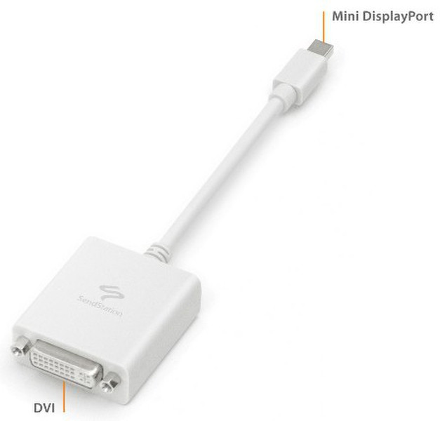 SendStation Mini DisplayPort to DVI Adapter